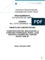 Gobierno Autónomo Descentralizado Ilustre Municipalidad Del Cantón Daule