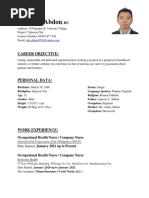 Abdon Updated Resume 2022