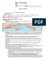 Lesson 2 - Distribution of Earthuake Epicenters in The World