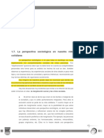 Unidad 2. - La Perspectiva Sociológica en Nuestra Vida Cotidiana