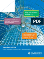 Market Returns Will Be Up.: Prescience 2015