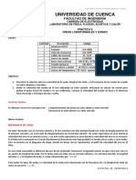 Práctica 9 - Ondas Longitudinales y Resonancia