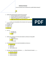 Business Q4 Final Exam