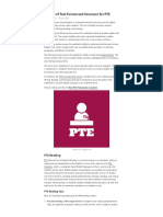 Review of Test Format and Structure For PTE