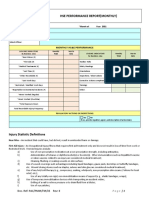 HSE Performance Report 01