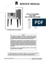 Vulcan VC4G VC6G Series Gas Convection Oven Service Manual en