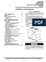 Carrier 30RAP Chiller Installation Manual