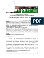 Serviço Social e Movimentos Sociais: Recortes e Problematização Dessa Relação Na Atualidade