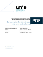 La Protección Del Futbolista Menor de Edad