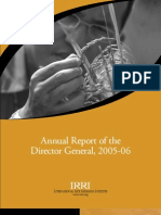 IRRI Annual Report 2005-2006