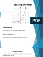 Función Exponencial