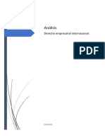 Analisis Arbitraje Internacional