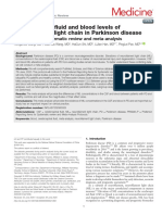 CSF Parkinson