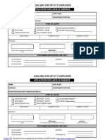 Sample Leave Form