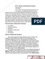 Grammatical Structure of English (Output No. 1) JOAN JAMBALOS