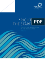 "Right From The Start": Open-Ocean Aquaculture in The United States