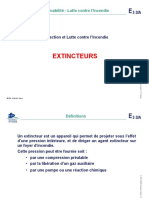 Extincteurs/hse