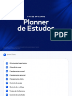 Planner de Estudo