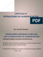 Humidificación II