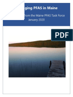 Managing PFAS in Maine - Final Report From The Maine PFAS Task Force. January 2020