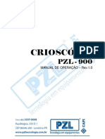 Crioscopio - Manual de Operacao PZL900 - Completo - Rev.1.0