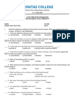 Health 7 Q2 Exam