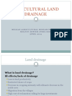 Irrigation and Drainage