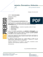 Carta de Presentacion