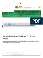 Partes Da Casa em Inglês (Parts of The House) - Brasil Escola