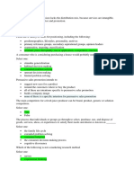 Marketing Multiple Choice Questions and Answers