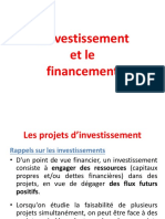 L'Investissement Et Le Financement Cours