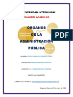 Organos de La Administracion Publica