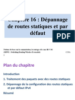 16-Dépannage de Routes Statiques Et Par Défaut