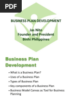 Business Plan Development