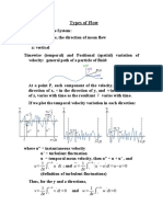 Classification of Flows