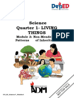 Science 9 - Q1 - Mod3 - Non Mendelian Patterns of Inheritance - VerFinal