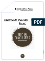 Caderno de Questões Processo Penal