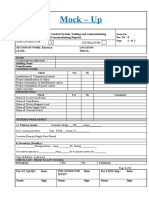 Commissioning Check List For Access Control System