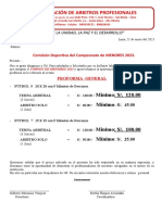 Proforma Arbitros