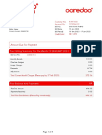 Amount Due For Payment: Your Billing Summary For The Month of January 2023