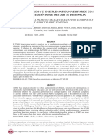 Desempeño Académico y Ci en Estudiantes Universitarios Con Autorreporte de Síntomas de Tdah en La Infancia