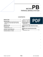 Parking Brake System: Section