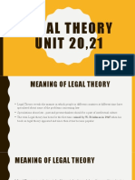 Legal Theory