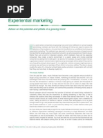 Experiential Marketing