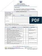 Pre Inset Survey