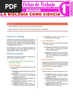 La Biologia Como Ciencia para Primer Grado de Secundaria