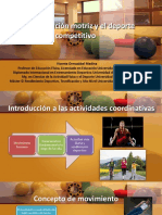 Coordinación en Deportes de Arte Competitivo