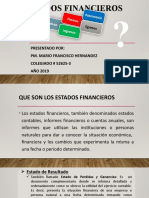 Presentación Estados Financieros Parte 1 y 2.