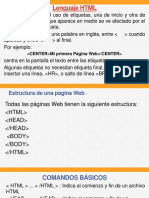 Lenguaje HTML