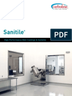 Sanitile Wall Coatings Brochure - 111616